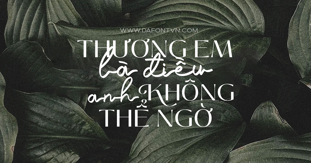Font Việt Hóa - Ghenifer Claudia Mang Phong Cách Thanh Lịch, Hiện Đại